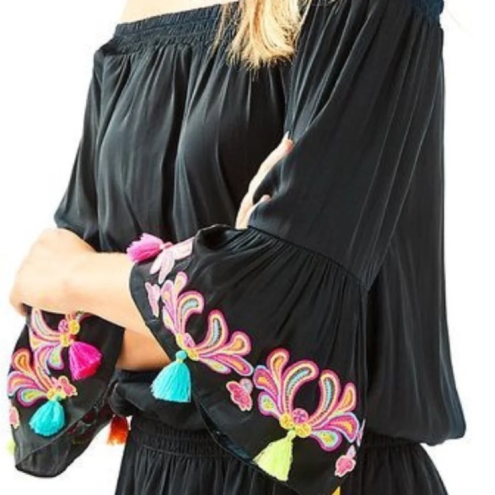 Lilly Pulitzer Polly Embroidered Tunic Dress XS - Picture 3 of 15